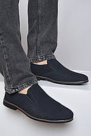 Туфли мужские темно-синего цвета 162025S