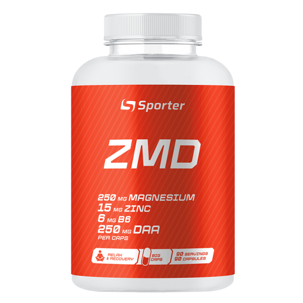 Комплекс ZMA SPORTER ZMD 90 капсул EXP 5/25 року включно