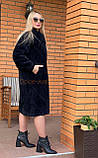 Жіноче пальто із вовни Альпаки р.50-60, фото 4