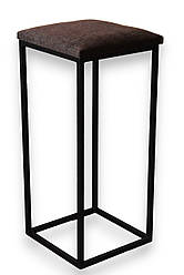 Стілець барний в стилі Лофт з м'яким сидінням Monolit