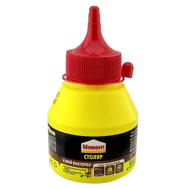 Купить Клей Момент Столяр 125мл, цена 92.89 ₴ — Prom.ua (ID#1905108209)