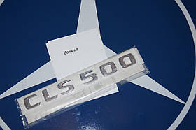 Mercedes CLS W219 2003-2011 напис емблема значок на багажник CLS500 Новий Оригінал