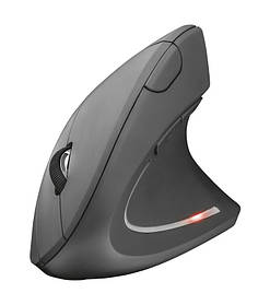 Trust Миша Verto Ergonomic WL BLACk