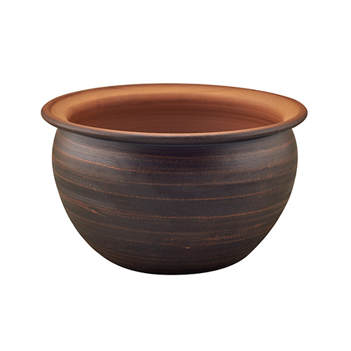 Макітра гончарна 2,5л червона (гладка) KR5059-1, фото 1