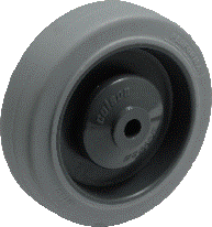 Колесо з сірої гуми для інтенсивного використання RG-серія
