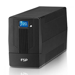 ДБЖ FSP iFP 600 (600VA/360W, 2x розетки, LCD)
