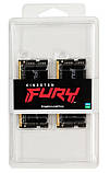 Модуль пам`ятi SO-DIMM DDR4 2x16GB/3200 Kingston Fury Impact (KF432S20IBK2/32), фото 6