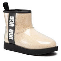 Жіночі прозорі уггі Ugg Dune Mini Buckle Boot Sand