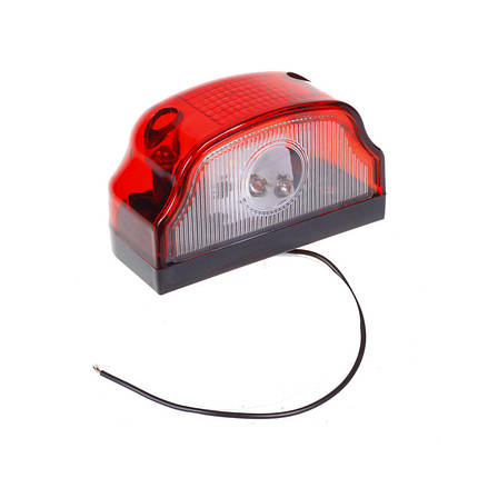 Ліхтар підсвічування номерного знаку LED 24V (в-во S.I.L.A. AC, PN. SL-01-081) ПH-2-01-02 (ан. 002.3717-01), фото 1
