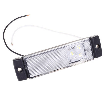 Ліхтар LED бічного габариту білий 0011.3731-02, фото 1