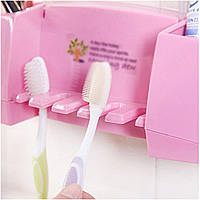Держатель для зубных щеток TV000188, Розовый / Держатель щеток для ванной комнаты