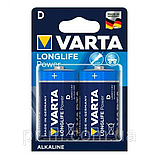 Батарейка VARTA LR20 Alkaline LONGLIFE POWER (синя) 20шт/уп (ціна за 2шт/пара), фото 4