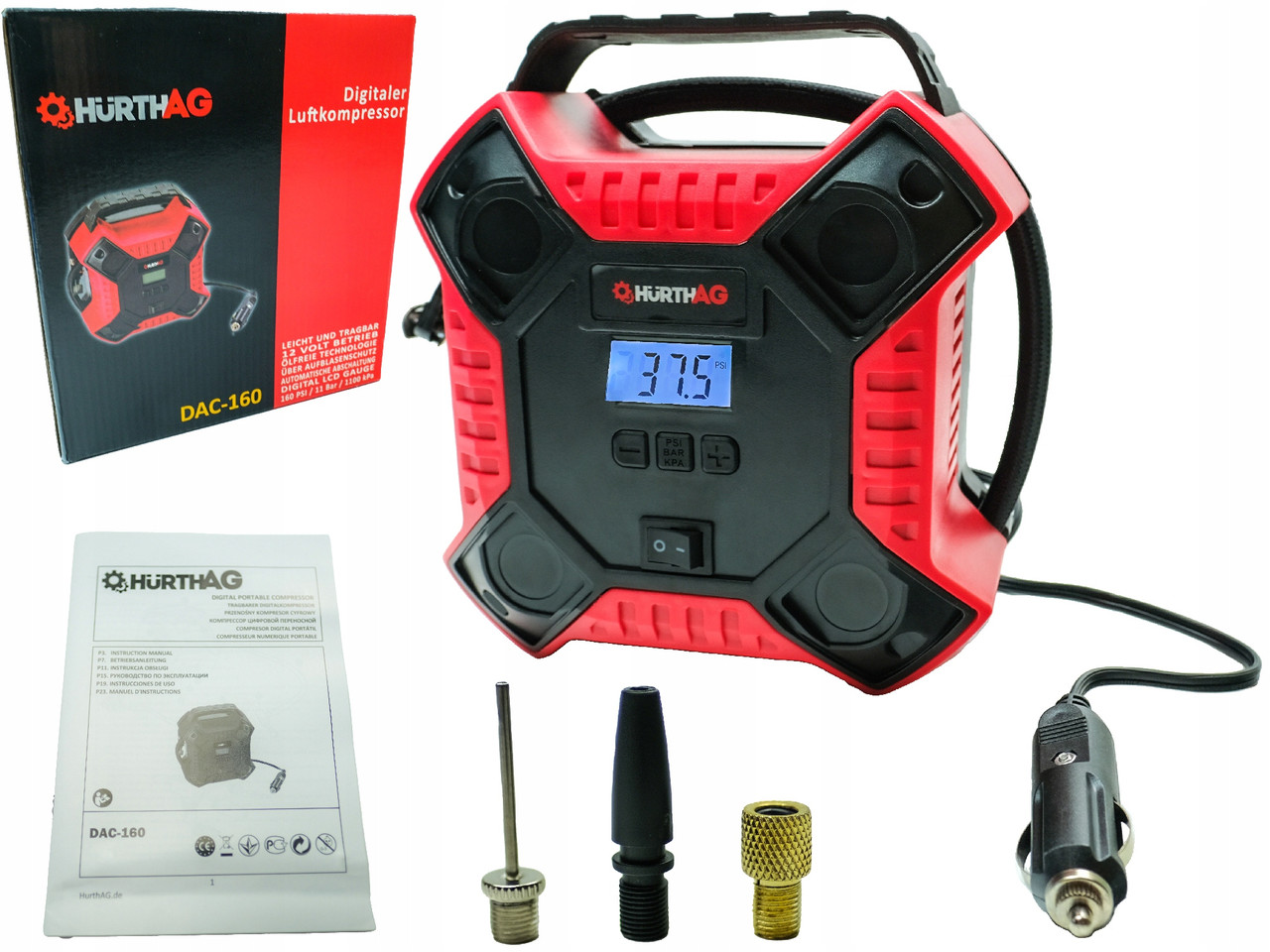 Безмасляний компресор  HurthAG DAC-160 0 l 11 bar