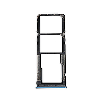 Тримач SIM-карти для телефону Xiaomi Redmi Note 9 Pro, Xiaomi Redmi Note 9S, сірий