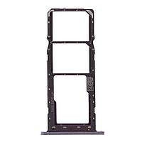 Тримач SIM-карти для телефону Motorola Moto E6S, чорний