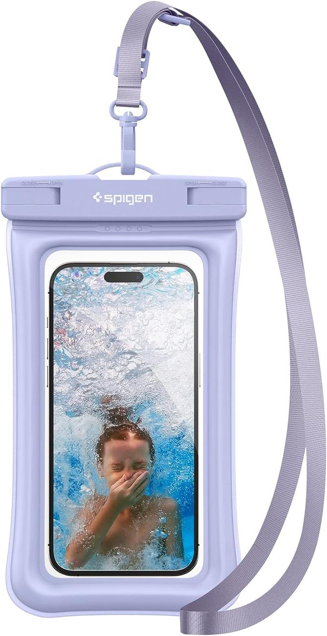 Водонепроникний чохол Spigen універсальний (1шт) Aqua Shield Waterproof А610, Aqua Blue (ACS06009)