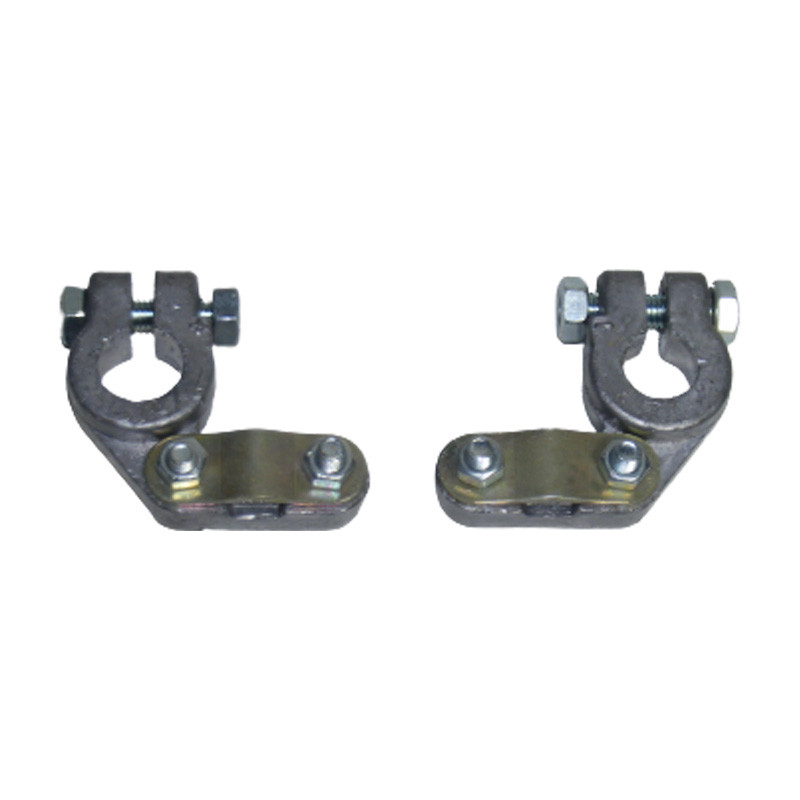 Клеми АКБ 2шт свинець вантажні посилені під сталеву планку 11592