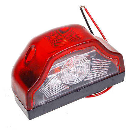 Ліхтар підсвічування номерного знаку LED 24V ПН-2-03 LED, фото 1