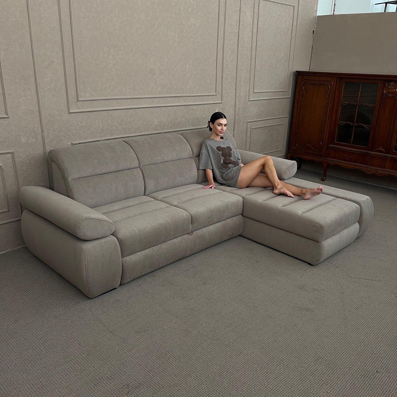 Кутовий тканинний диван «Бестселер», фото 1