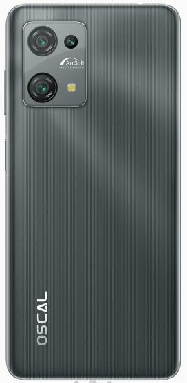 Смартфон Oscal C30 4/32GB Dual Sim Shadow Black, фото 1