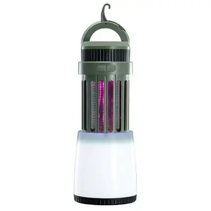 Світильник для знищення комах Eurolamp на батарейках 5 W IPX4 TypeC портативний на гачку MK-5W(LIGHT), фото 2
