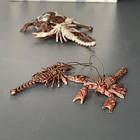 Скорпіон резиновий на Хелловін, коричневий, Скорпион резиновый на хэллоуин