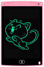 Планшет графічний для малювання, нотаток 8.5" LCD Writing Pad Pink