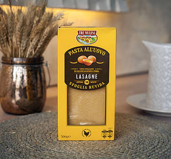 Лазань Tre Mullini "Lasagne all'uovo"500 гр. Італія