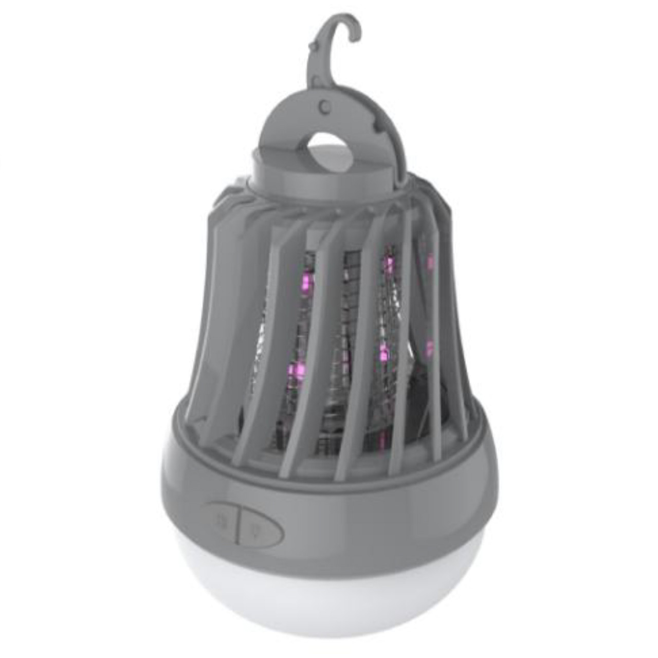 Світильник-лампа для знищення комах Eurolamp на батарейках 6 W IPX4 на гачку MK-6W(LAMP)