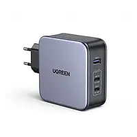 Сетевое зарядное устройство для телефона Ugreen GaN Fast Charger 140W CD289 Gray (90549)