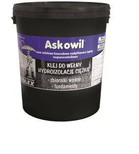 Асковіл/Askowil — бітумно-каучукова гідроізоляція на розчиннику, клей для бітумної черепиці (5 кг), фото 4