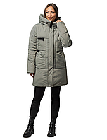 Жіночі куртки та пуховики модні розміри 44-52
