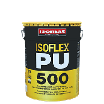 Ізофлекс ПУ 500/Isoflex PU 500 — поліуретанова гідроізоляція (сіра) пак. 1 кг, фото 4
