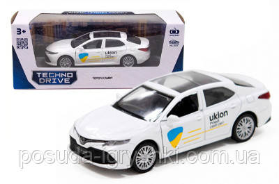 Автомодель TECHNODRIVE - "TOYOTA CAMRY UKLON" (білий) 250291, фото 1