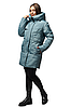 Зимова жіноча куртка тепла розміри 44-52, фото 5