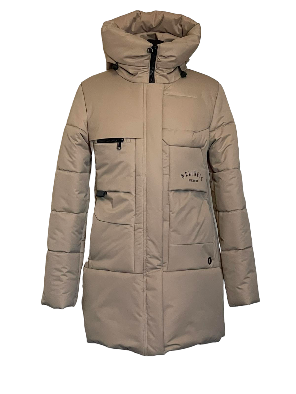Зимова жіноча куртка тепла розміри 44-52
