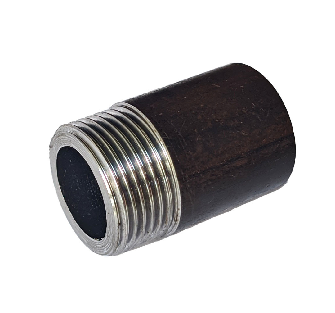 Різьба стальна посилена безшовна( чорна) ДУ 32 L 36 mm