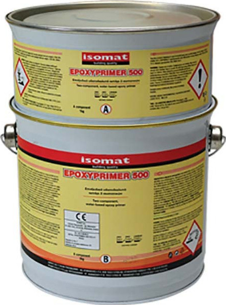 Епоксидпраймер-500 / Epoxyprimer-500 — епоксидний ґрунт за сухою та вологою основою (к-т 4 кг)
