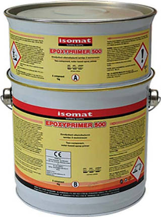 Епоксидпраймер-500 / Epoxyprimer-500 — епоксидний ґрунт за сухою та вологою основою (к-т 4 кг), фото 2