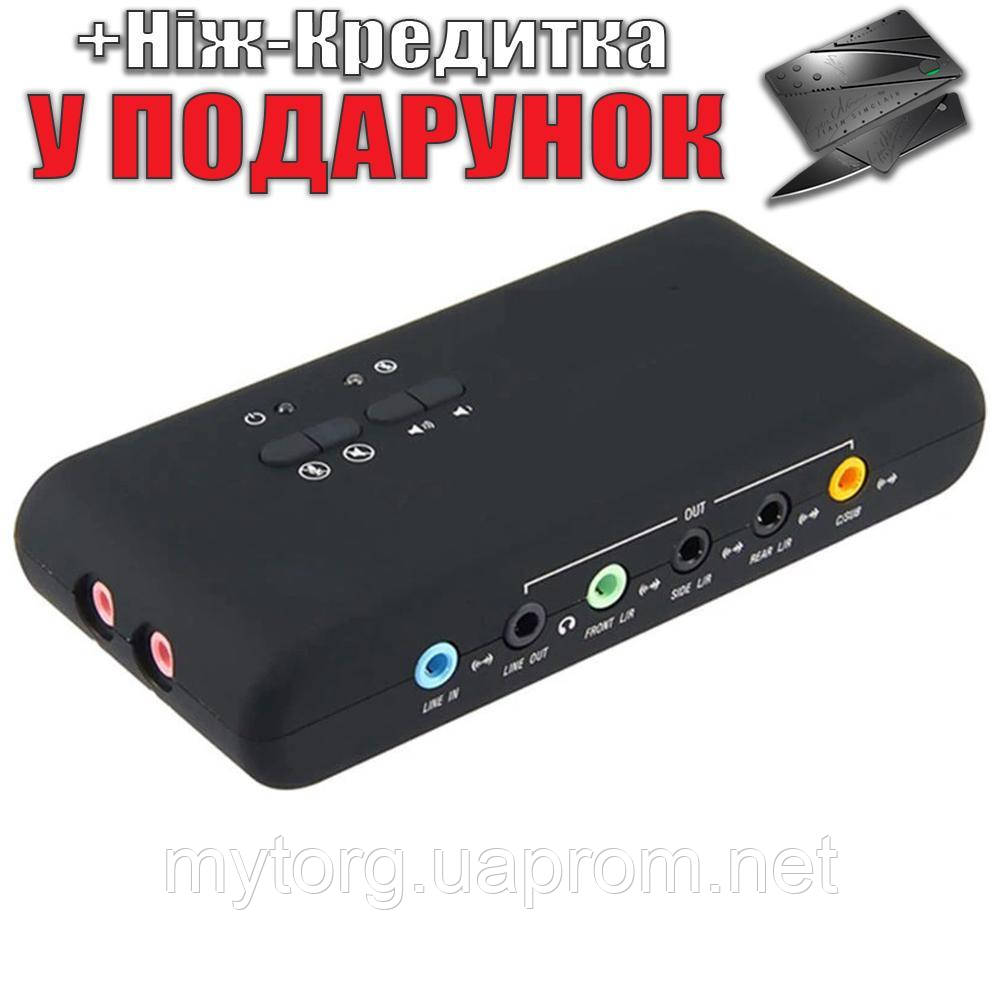 Звуковая карта USB 2.0 CMI6206: продажа, цена в Запорожье. Звуковые ...