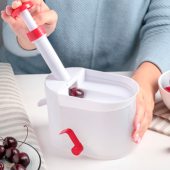 Машинка для видалення кісточок вишні Helfer Hoff Cherry / Вишнедавка / Віддільник кісточок