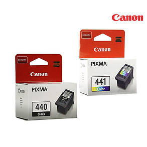 Набір картриджів Canon PG-440, CL-441 + Чорнило ColorWay CW-CW445/CW446SET02 200мл, фото 3