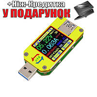 USB тестер тока напряжения емкости Bluetooth Android RD UM34C