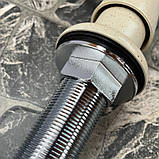 Вбудований дозатор для миючого засобу GAPPO G403-3, латунь/пластик, пісочний 300 мл, фото 3