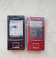 Корпус Sony Ericsson J20i  (Black/Red ) (AAA) (повний комплект)