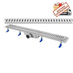 Трап для душу сухий затвор 80 см QTap Dry FA304-800