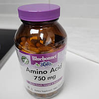Bluebonnet Nutrition, капсули з амінокислотами, 750 мг, 180 рослинних капсул