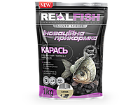 Прикормка (привада) для риболовлі RealFish 1кг Карась ХАЛВА