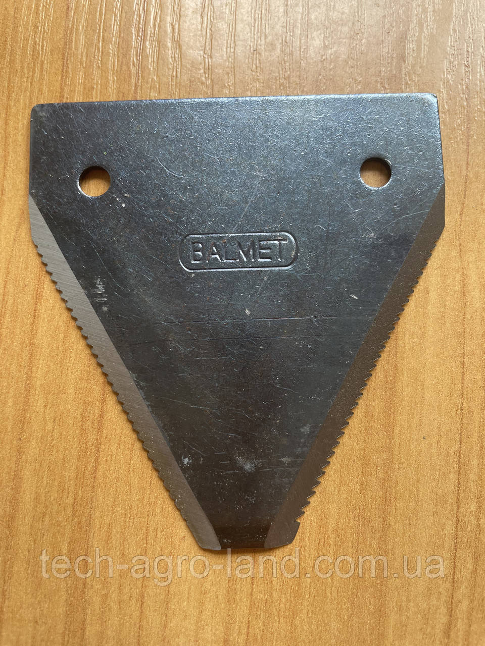 Ніж сегмент з насічкою на косу кінну, тракторна ОСА сегментна косарки Balmet Польща