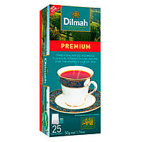 Черный чай Dilmah Premium в пакетиках 25 шт